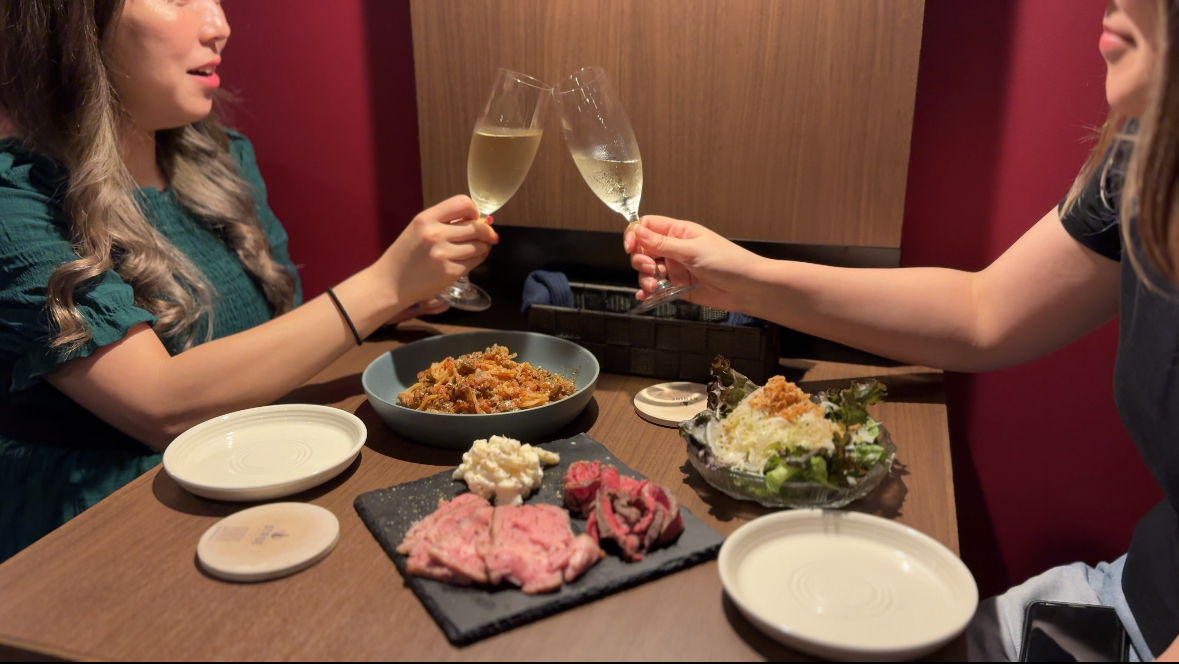 女子会におすすめ！120分飲み放題付き女子会コース🍽️